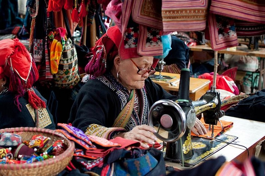 Markets on highland areas Vietnam